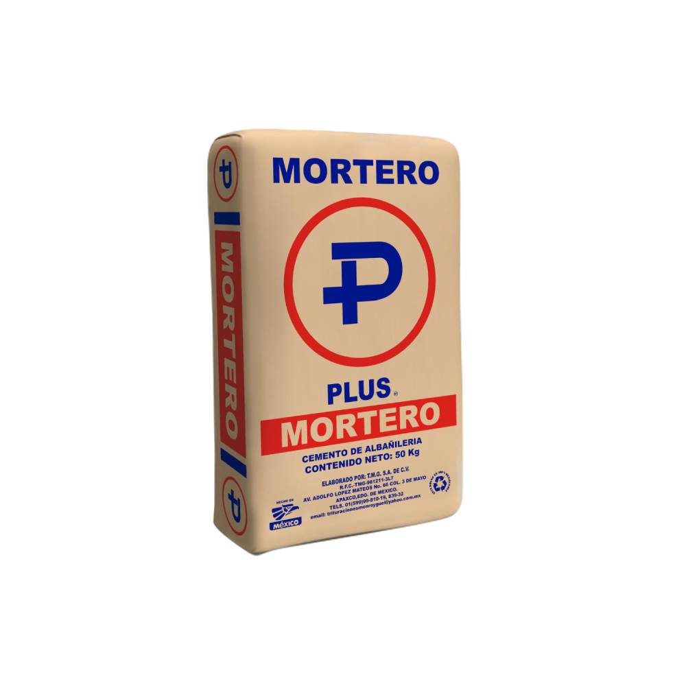 BULTO MORTERO PLUS AZUL 50 KG
